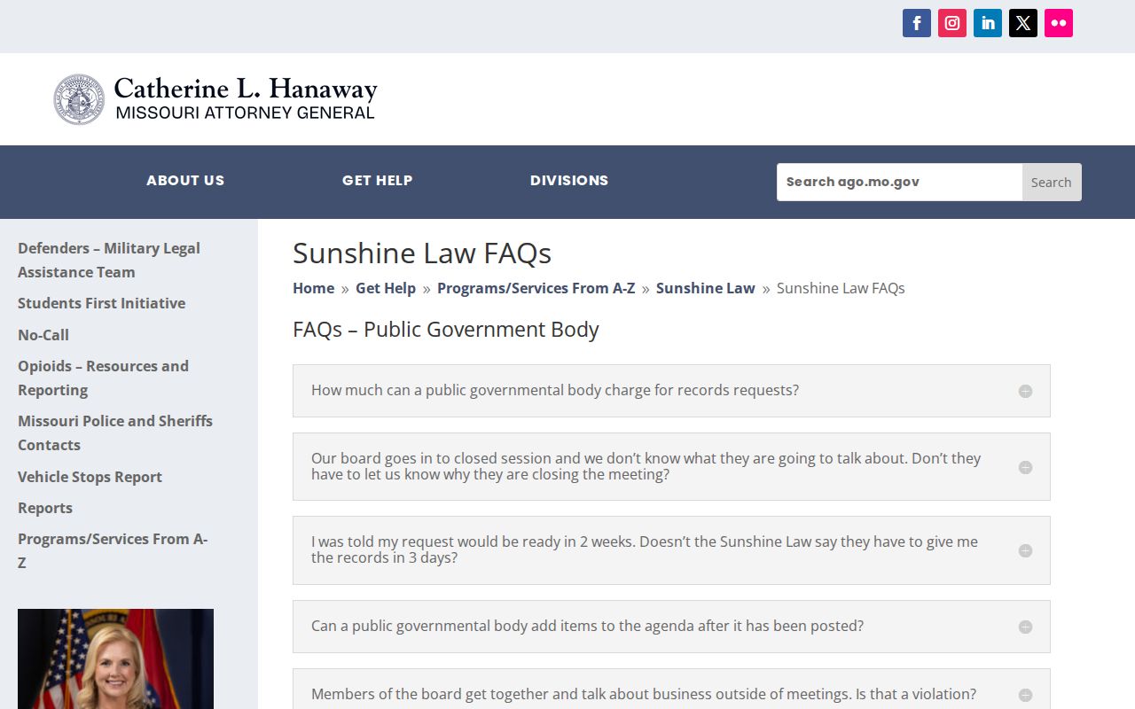 Perry County 72-hour release records request guidance